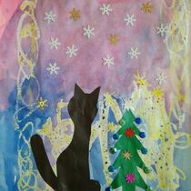 конкурс детских рисунков, Всероссийский творческий конкурс «Новый год стучится в двери»