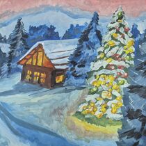 конкурс детских рисунков, Всероссийский творческий конкурс «Зимний вечер»